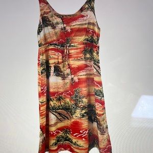 Puanani Hawaiian vintage floral dress. Size medium